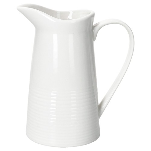 Milchkrug creme steingut - 0,5l,