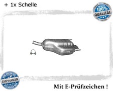 Endschalldämpfer für Opel