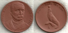 Porzellan-Medaille