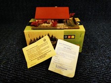 OWO / Siedlungshaus / Holz und Pappe / DDR  Modellbahnhäuser / 60'er Jahre / Rar