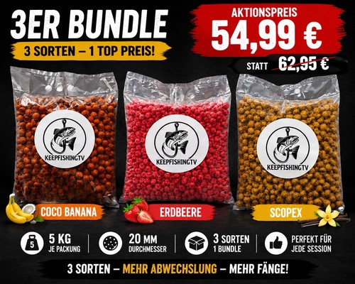 Boilie 15kg bundle - 20mm,