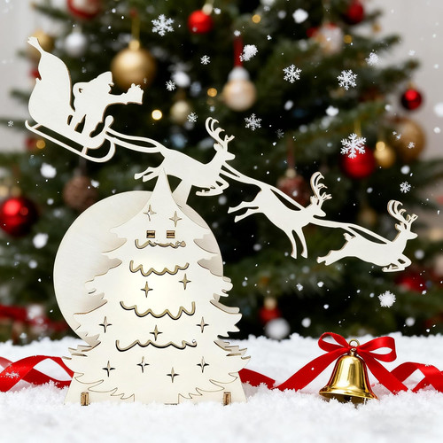 Weihnachtsdeko holz elch - weihnachtsdeko,