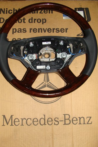 Mercedes holzlenkrad w216 - holzlenkrad, cl