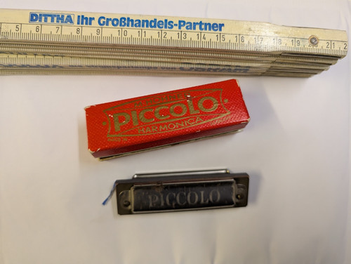 Hohner piccolo mundharmonika - hohner, mundharmonika.