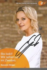 Susanne Steiger   Bares für Rares  Händlerin  handsigniert  2025