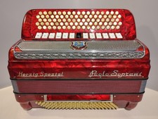 Knopf Akkordeon C-Griff von Paolo Soprani