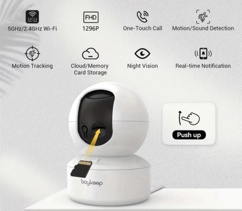 Smart home kamera - smart, baby