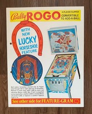 Bally Rogo / Flyer /Flipper