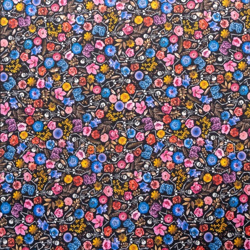 Skelett und blume 100 - skelett, 100%