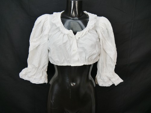 Dirndlbluse weiß bluse - gr.46,