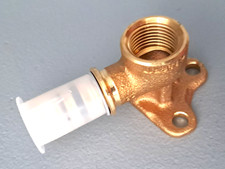 Geberit Mepla Wandscheibe 20 x 1/2" IG x 36 mm, Rotguss 602289005