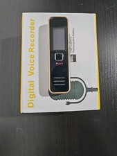 Digital Diktiergerät Tragbar, Audio Sound Voice Recorder, MP3