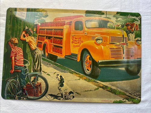 Blechschild pepsi cola - blechschild, lkw