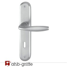 Hoppe Türdrücker New York Langschild BB Alu natur F1 Türgriff Türbeschlag Klinke