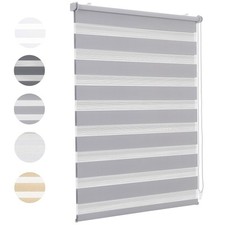 Doppelrollo Klemmfix ohne Bohren Blickdicht Rollos Klemmrollo Fensterrollo