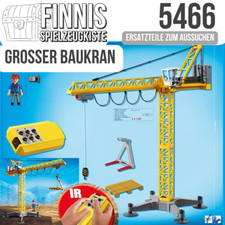 Playmobil 5466 Großer Baukran Ersatzteile Baustelle City Kran 70441 Mast 5467