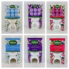 Zoflora duftendes Wachs schmilzt & Ölbrenner Wahl: Leinen/Mitternachtsblüten/Rhabarber