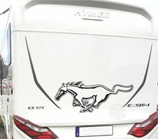 Mustang Pferd Autoaufkleber