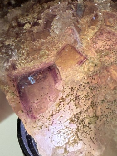 Fluorit mit phantomen quarz - mit,