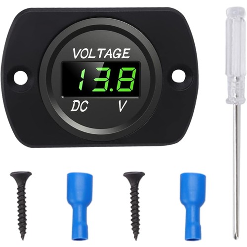 Auto voltmeter mit led - voltmeter,