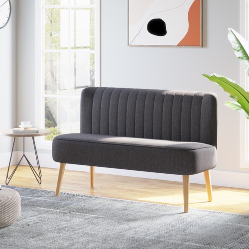 Homcom sofa sitzer couch - 2-sitzer,