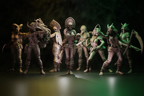 Coven the black woods - of,