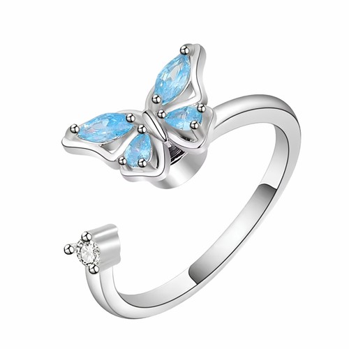 Schmetterling spinner ring - schmetterling,