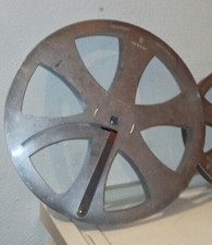 1x 16mm Aluminium Film Leer Selbstfang-Spule  ca.300m SIEMENS ,Gut erhalten