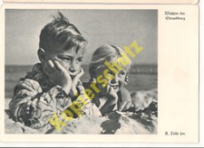 Kinder AK Junge Mädchen Fotokunst A.Tölle AnsichtskarteVerlag Wiechmann