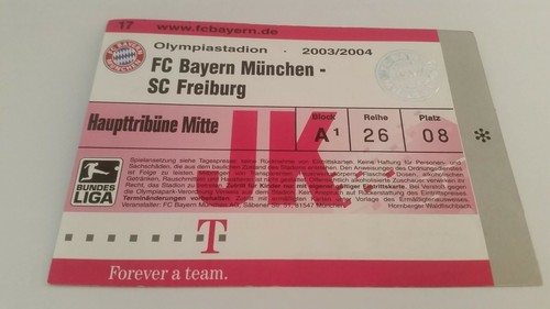 Ticket bayern munich - -, sc
