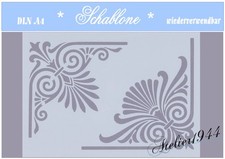 Schablone-Vintage-Shabby-A4-A3