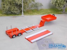 Elbe-Modell Bausatz für Tiefbett Auflieger 2achs für Landmaschinentransport