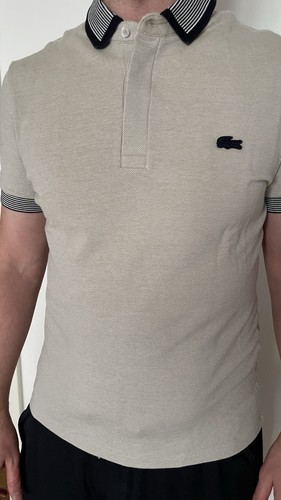 Lacoste polo beige - polo,