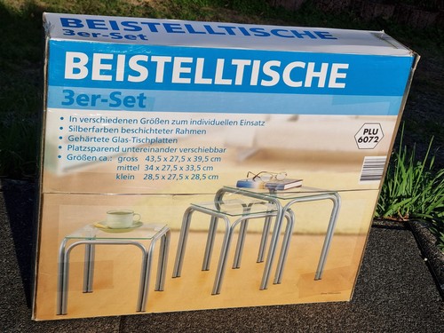 Top 3er set beistelltische - top!,