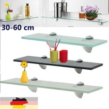 Glasablage Glasboden Wandregal Badregal Badezimmerablage Spiegelablage