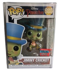 Funko Pop Limited Edition Jiminy Cricket 980 Pinocchio Disney mit Schutz
