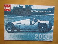 Busch Katalog Automodelle 1:87