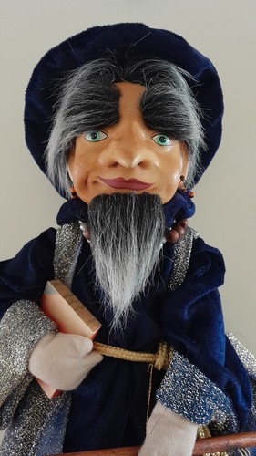 Puppe zauberer magier hexer - puppe,