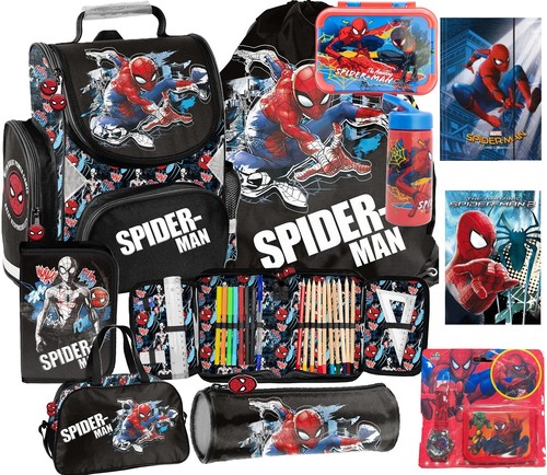 Spiderman schulranzen set - spiderman,