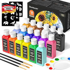 Stoffmalfarben Set 18 Farben