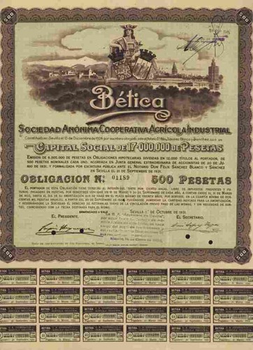 Betica cooperativa - betica, a.