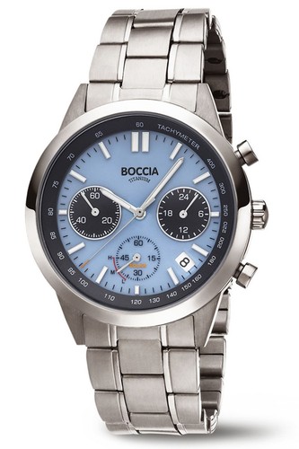 Boccia 3737 herrenuhr titan - boccia,