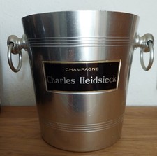 Alter Sektkübel Champagne Charles Heidsieck -   Reims France - Eiskübel Vintage