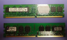 2x1GB DDR2 RAM PC2-6400U