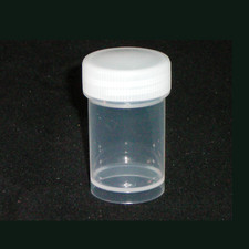 25x 20ml Kunststoffdose Schraubdose Schraubdosen Runddose Labor klarsichtig