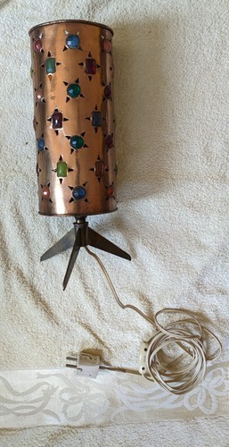 Indische vintage tischlampe - vintage,