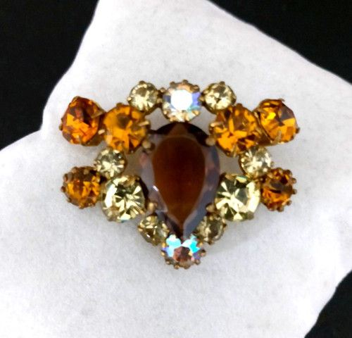 Brosche modeschmuck vintage - brosche,
