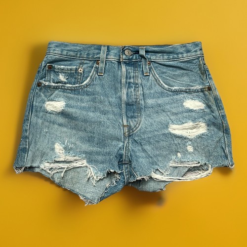 Levi 501 hotpant destroyed - hotpant,