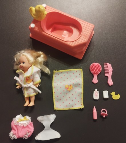 Barbie bathtime fun shelly - bathtime, /