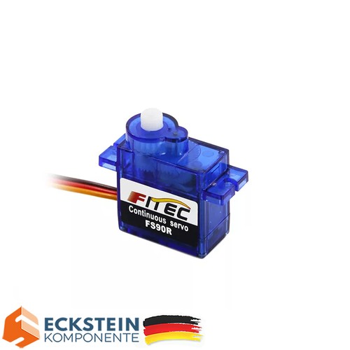 Feetech fs90r 3kg cm - 4.8v, 1.3kg.cm